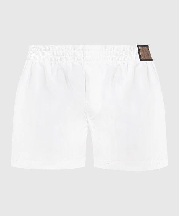 Dolce & Gabbana White Logo Swim Shorts 1 Dolce & Gabbana White Logo Swim Shorts