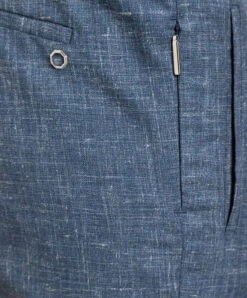 Blue Trousers Made Of Cashmere, Wool, Silk And Linen 9 Blue Trousers Made Of Cashmere, Wool, Silk And Linen -Summer Fashion Clothing 58c5fcd5 7889 4505 9062 271206fe89ec