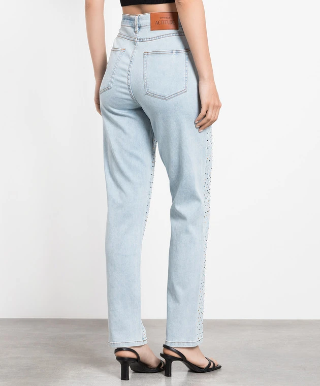 Blue Jeans With Crystals 4 Blue Jeans With Crystals - Image 4