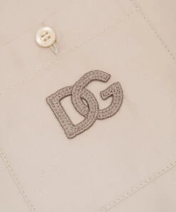 Dolce & Gabbana Children's Beige Shirt With A Logo -Summer Fashion Clothing 5b93447f 859a 40d8 a51b a45b6c960173