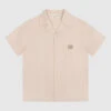 Dolce & Gabbana Children's Beige Shirt With A Logo