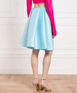 Blue Skirt With Drapery 8 Blue Skirt With Drapery -Summer Fashion Clothing 5dc55380 493e 4947 878c 71fc04283d46