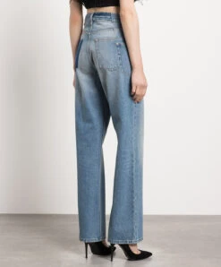 Blue Boyfriend Jeans With Cutouts -Summer Fashion Clothing 5dcd62cc 9822 4938 93f6 1ac646accf29