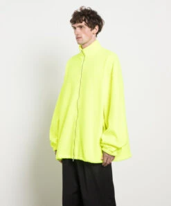 VETEMENTS Yellow Sports Jacket With Logo Embroidery -Summer Fashion Clothing 5e158192 ecfa 4e1d a7e7 c9b3fdf93c1a