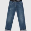 Dolce & Gabbana Children's Blue Jeans With Logo