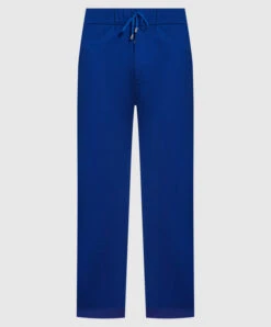 Blue Sweatpants With Logo