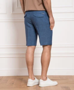 Blue Linen Shorts -Summer Fashion Clothing 60a424e8 1254 48d9 949e 15cc5945c07d