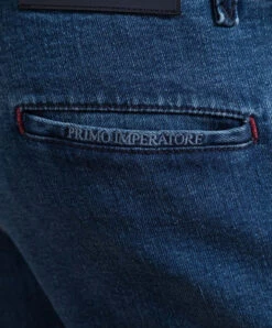 Blue Jeans With Logo Patch -Summer Fashion Clothing 63ae32af 3628 41ba 811f 736d86153b3d