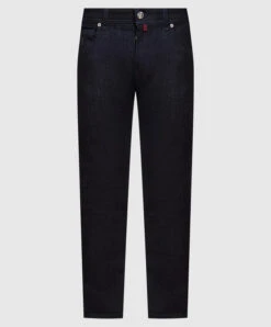 Blue Jeans With Logo