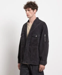 Ambush Gray Denim Jacket -Summer Fashion Clothing 6454db94 00b5 4bd4 8206 f3a785e5de0f