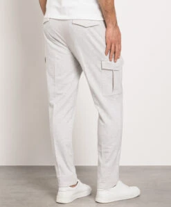 Peserico Gray Melange Cargo -Summer Fashion Clothing 6515fda3 49b2 419b 9583 9218bfa37bb7