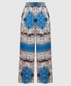 TWINSET Pants In Paisley Print