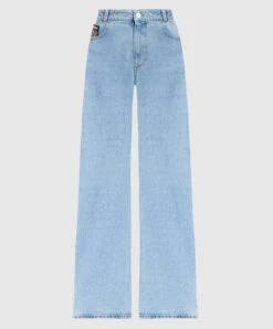 Missoni Blue Jeans With Logo