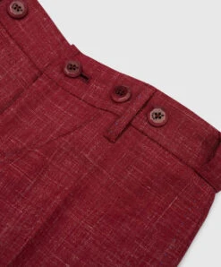 Children's Red Pants Made Of Wool, Silk And Linen -Summer Fashion Clothing 665e8953 ac6a 4d52 b81f 2668cd4e4952