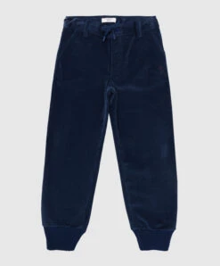 Kids Blue Corduroy Joggers