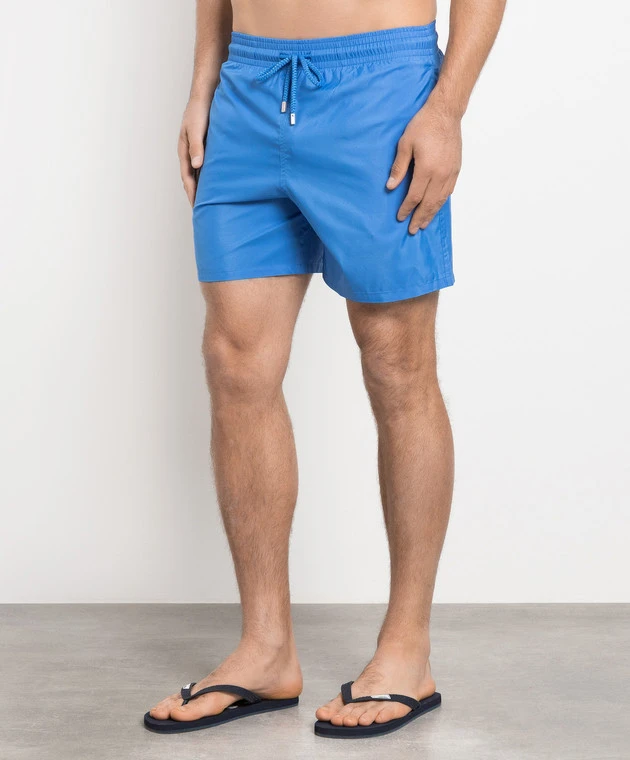 Vilebrequin Mahina Blue Swim Shorts 3 Vilebrequin Mahina Blue Swim Shorts - Image 3