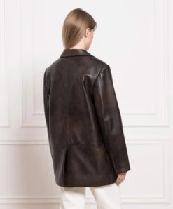 Brown Leather Jacket -Summer Fashion Clothing 68cb318a 17da 4151 affa 15f0e46afbe5