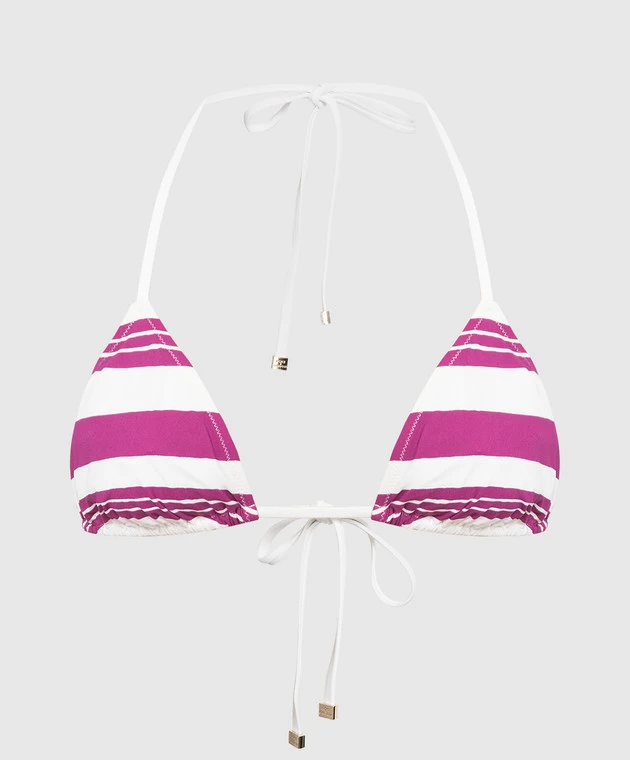 Dolce & Gabbana White Striped Swimsuit 1 Dolce & Gabbana White Striped Swimsuit