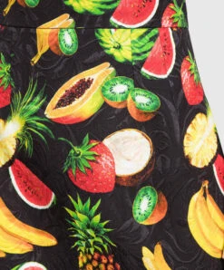 Dolce & Gabbana Black Printed Skirt 9 Dolce & Gabbana Black Printed Skirt -Summer Fashion Clothing 6b0f3a27 535c 426b be49 aa56904ca236