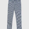 Il Gufo Children's Gray Vertical Striped Pants
