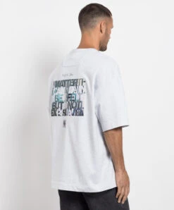 Gray Melange T-shirt With Logo -Summer Fashion Clothing 6d39d7be cc5e 4612 a9ff 65533c1daf06