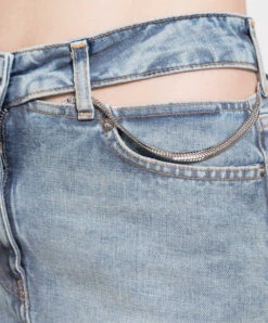 Dondup Blue Denim Mini Skirt With A Frayed Effect 9 Dondup Blue Denim Mini Skirt With A Frayed Effect -Summer Fashion Clothing 71ba85ca 2f7c 4888 ab44 5ab0c04b4a2a