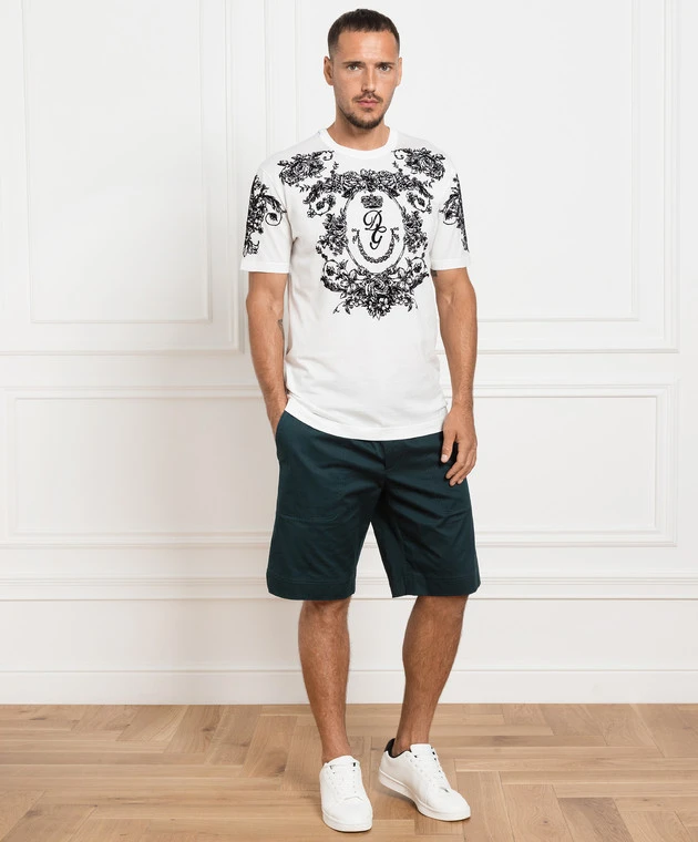 Dolce & Gabbana Green Shorts 2 Dolce & Gabbana Green Shorts - Image 2