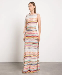 Missoni Geometric Print Maxi Dress -Summer Fashion Clothing 7442cf2c a556 4625 8c1a 07897d2b5901