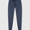 Dolce & Gabbana Blue Sweatpants With Logo Embroidery