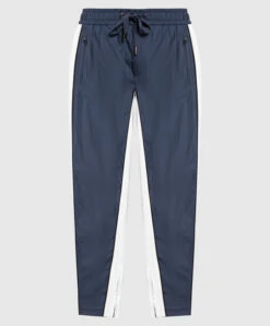 Dolce & Gabbana Blue Sweatpants With Logo Embroidery