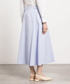 Peserico Blue Skirt -Summer Fashion Clothing 7654eb62 9519 440f 9bc7 44a94cd74369