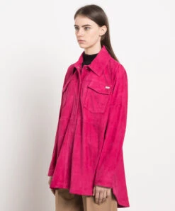 Pink Suede Jacket -Summer Fashion Clothing 765bc2c6 f04c 470c 9ec9 37cd29971abb