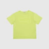Dolce & Gabbana Children's Green T-shirt With Textured Logo