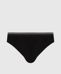 Pure Comfort Black Briefs