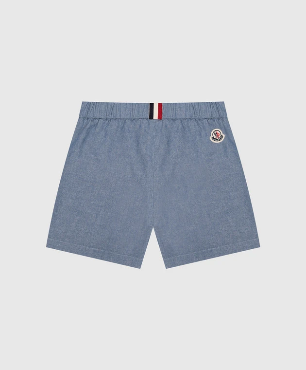 Children's Blue Shorts With A Logo 2 Children's Blue Shorts With A Logo - Image 2
