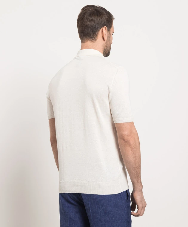 White Polo Shirt 4 White Polo Shirt - Image 4