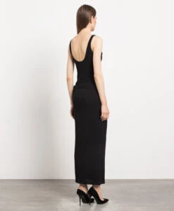 Magda Butrym Black Dress With Applique And Crystals 8 Magda Butrym Black Dress With Applique And Crystals -Summer Fashion Clothing 7b116cb9 50df 4a27 af89 241b410bfb90