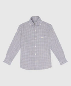Children's Gray Checked Shirt