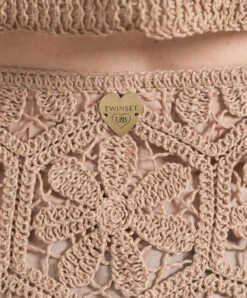 TWINSET Brown Openwork Skirt With Fringe 9 TWINSET Brown Openwork Skirt With Fringe -Summer Fashion Clothing 7b65871a d316 406a 8315 4098e9305c6a