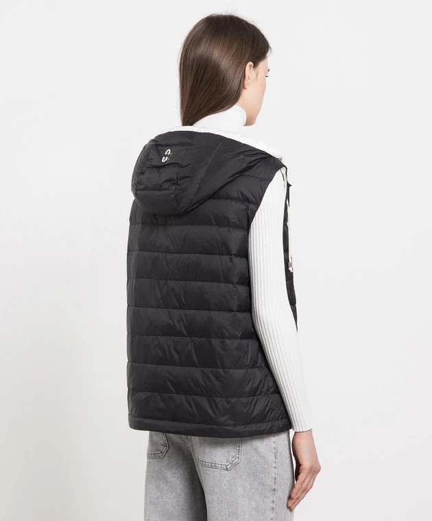 Cervos Black Down Vest 4 Cervos Black Down Vest - Image 4