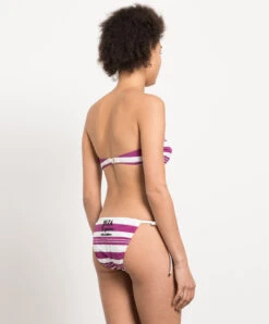 Dolce & Gabbana White Striped Swimsuit With Embroidery -Summer Fashion Clothing 7dd8a4c8 a598 4f8d a49c df75baae3bcc