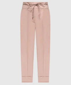 Peserico Brown Pants With A High Fit