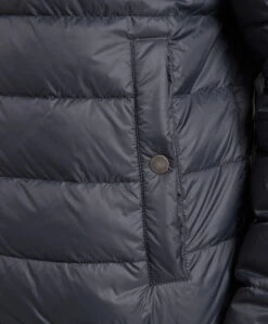 Peserico Blue Quilted Down Jacket -Summer Fashion Clothing 7deed413 b2ba 4770 81fe 063fdcdbf9da