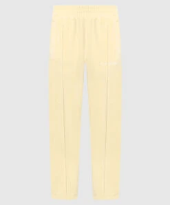 Palm Angels Yellow Sports Pants With Stripes