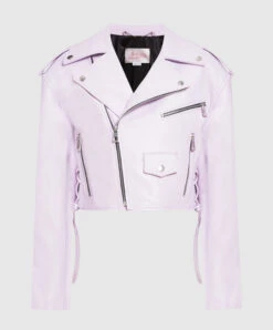 Purple Leather Jacket