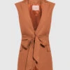 TWINSET Brown Vest