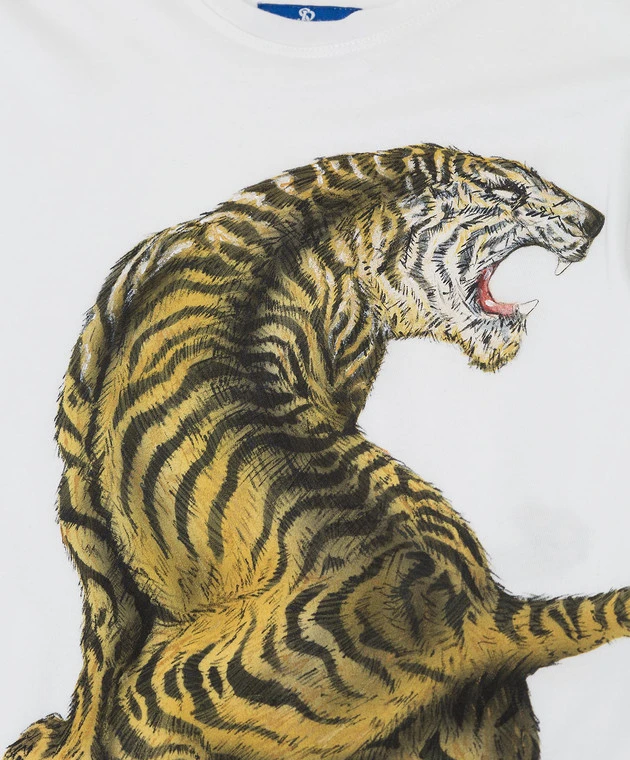 Children's White Longsleeve With Print 3 Children's White Longsleeve With Print - Image 3