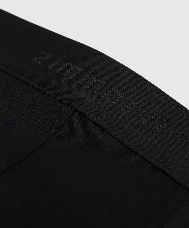 Pureness Logo Boxer Briefs In Black 3 Pureness Logo Boxer Briefs In Black - Image 3