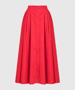 Max Mara Sera Red Skirt