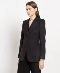 Dolce & Gabbana Black Cashmere Jacket 7 Dolce & Gabbana Black Cashmere Jacket -Summer Fashion Clothing 833b0845 9113 4c57 8fc8 dd7531ea0ac2